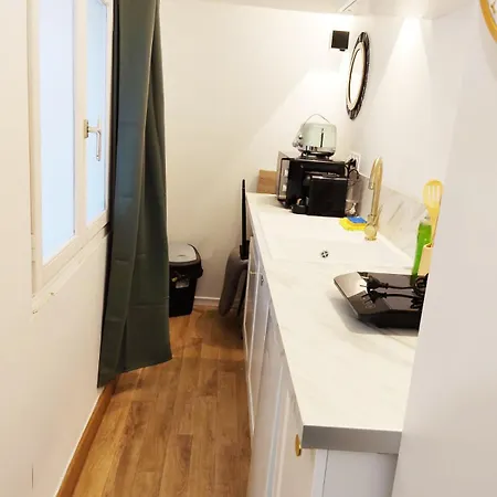 Apartmán Plein Centre Cosy 38m2 Avec Acces Terrasse, Et Sauna Communs Place Dalton